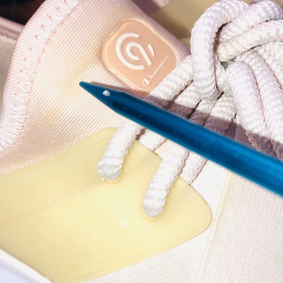 CHAMPION GEOFOAM Blush Pink Sneakers 7.5 - Picture 13 of 16